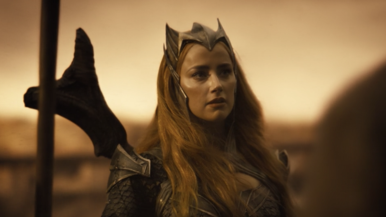  Amber Heard in the Snyder Cut. 