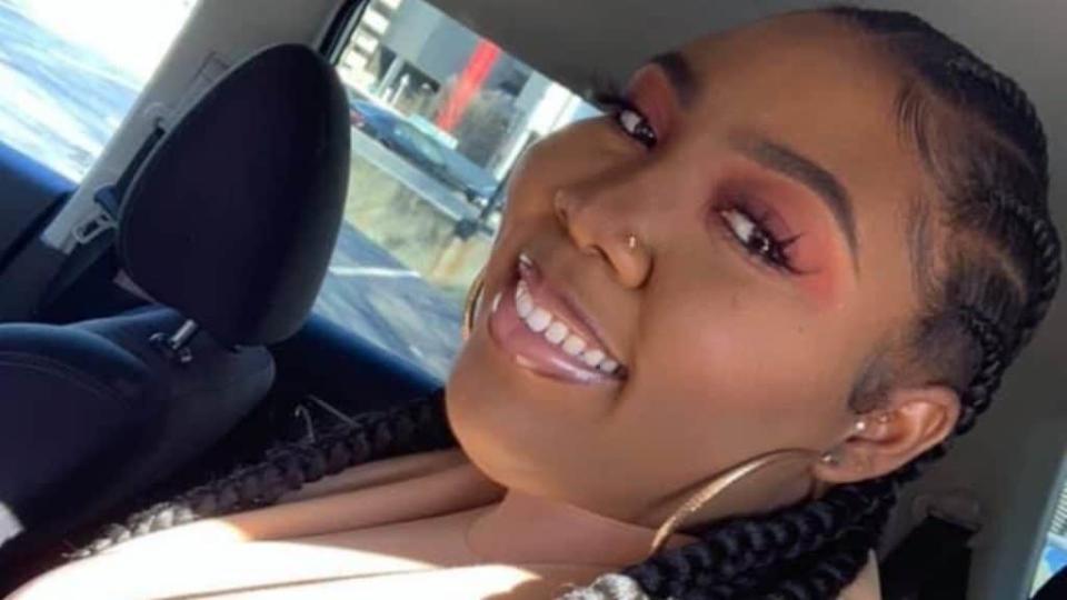 The body of Briana Tierra Johnson, 28, was found in the trunk of a car at the end of a police chase in Houston on Saturday.