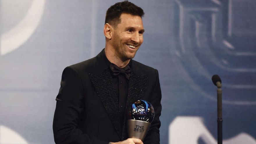 Lionel Messi, nuevamente premiado como el mejor futbolista del mundo en The Best