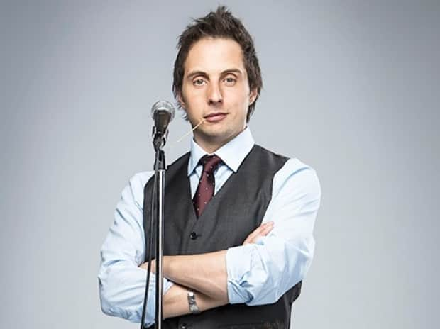 Jonny Harris, host of CBC's Still Standing, says the show makes for perfect pandemic viewing because it allows homebound audiences to learn about new places while also providing laughs. (CBC - image credit)