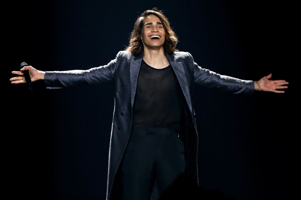 Isaiah Firebrace at Eurovision.