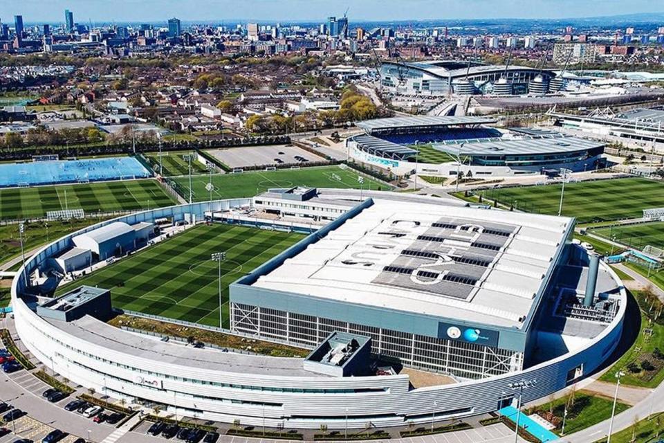 El Etihad Campus del Manchester City