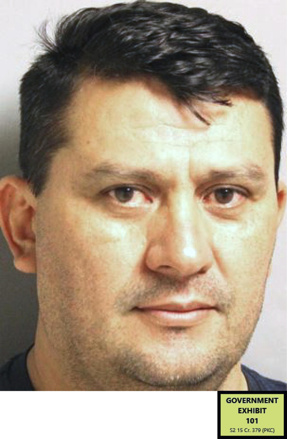 This image provided by the U.S. Attorney's Office for the Southern District shows Amilcar Alexander Ardon. Ardon, a Honduran former drug trafficker and mayor testified Tuesday that Honduran President Juan Orlando Hernández wanted thousands of dollars in bribes from him for his re-election campaign in 2017. (U.S. Attorney's Office for the Southern District via AP)