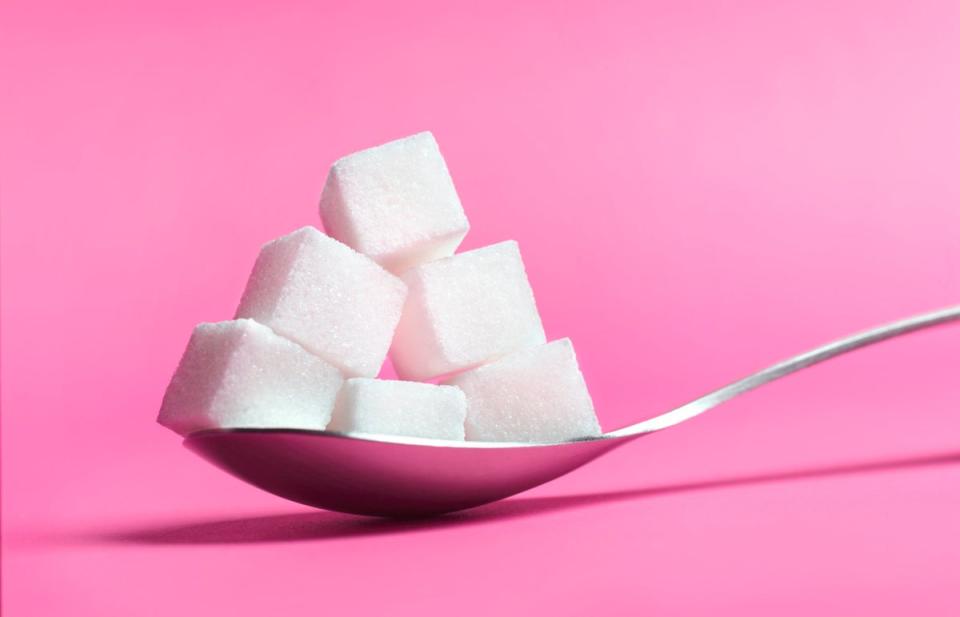Free sugar intake in the UK remains higher than the 5% World Health Organisation recommendation, researchers say (Getty Images)