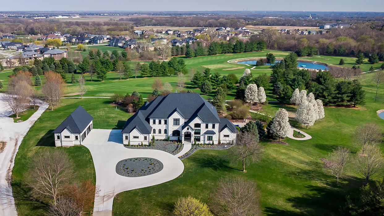 Developer Daniel Pettit has listed for sale his $5.5 million home in Johnston, which sits on almost 26 acres and has a nine-hole golf course and private pond with a beach.