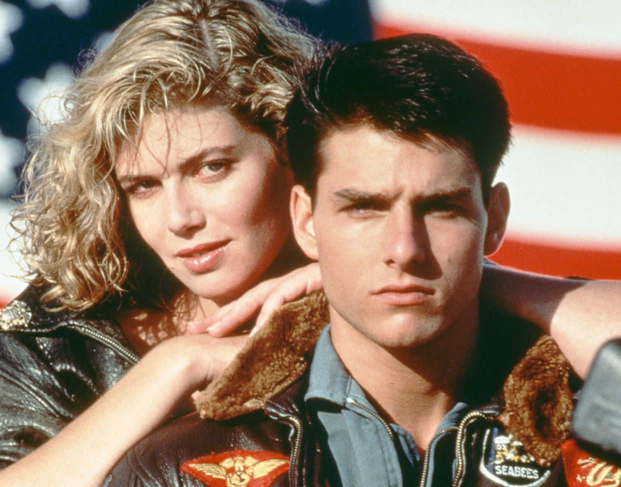 Tom Cruise als Maverick und Kelly McGillis als Charlie in „Top Gun“. In „Top Gun 2“, der 2019 in die Kinos kommen soll, wird McGillis nicht vor der Linse stehen. (Bild: Getty Images/Paramount Pictures/Archive Photos)