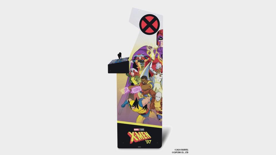 x-men arcade1up right side view
