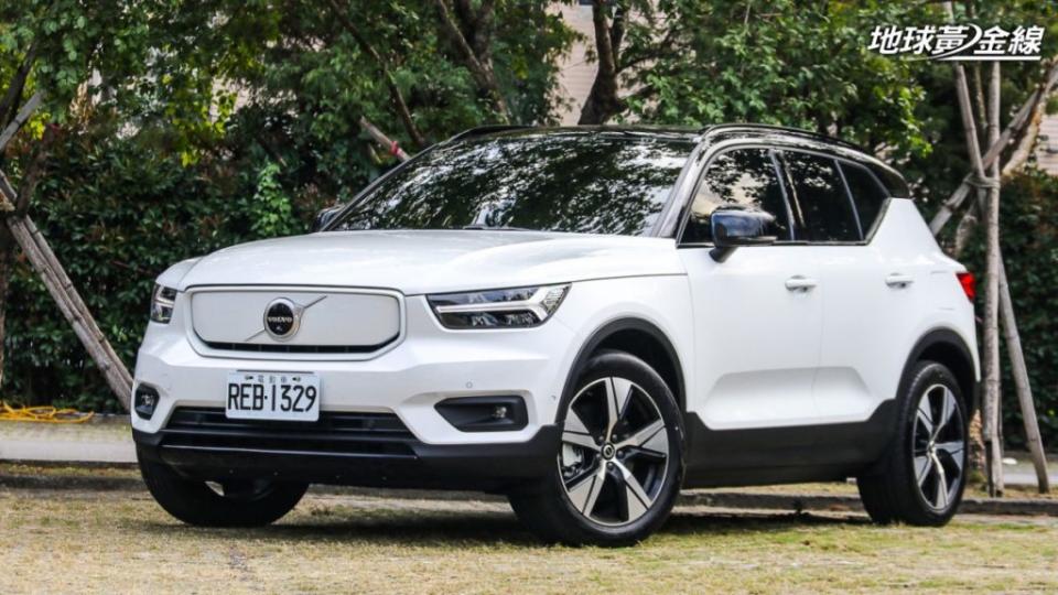 XC40 Recharge是目前電動車市掛牌表現第三強。(攝影/ 陳奕宏)