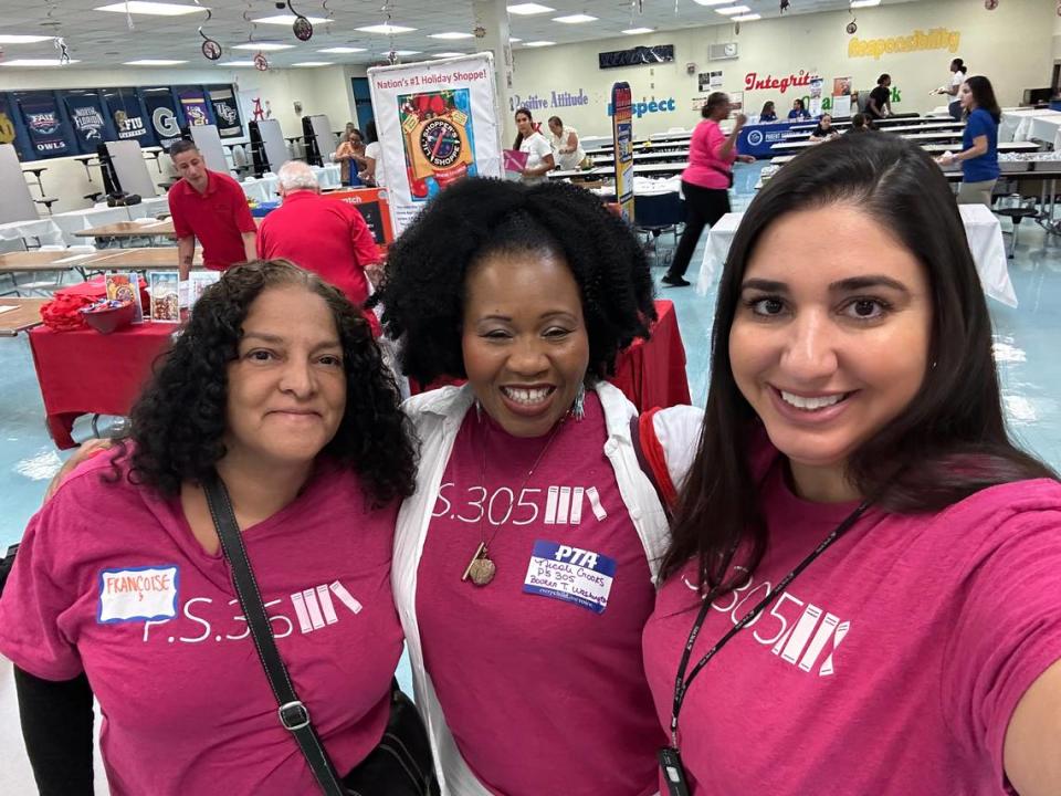 P.S. 305 supports the Miami-Dade County Council PTA/PTSA and delivers a workshop “The Real Cost of Privatizing Public Schools” at their 2023 Leadership Training. Courtesy of Mina Hosseini.