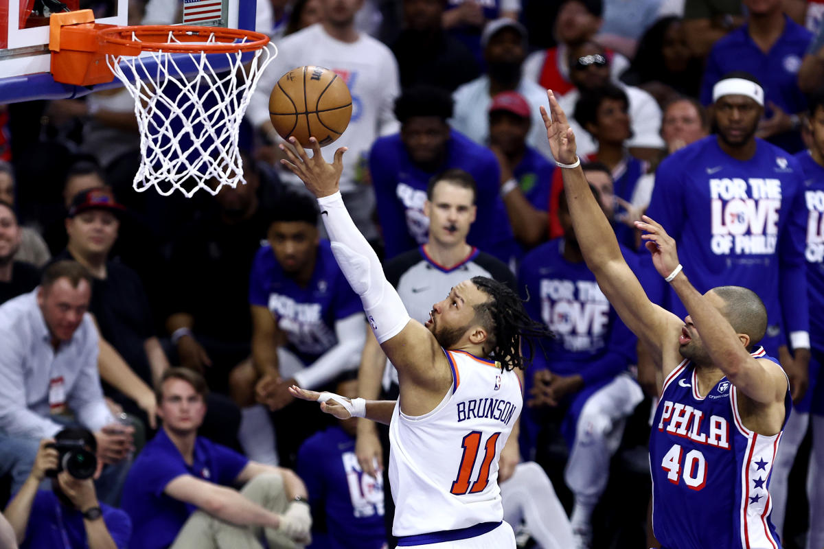 Playoffs de la NBA: los Knicks lideran a los Sixers mientras Jalen Brunson hace algo no visto desde Michael Jordan