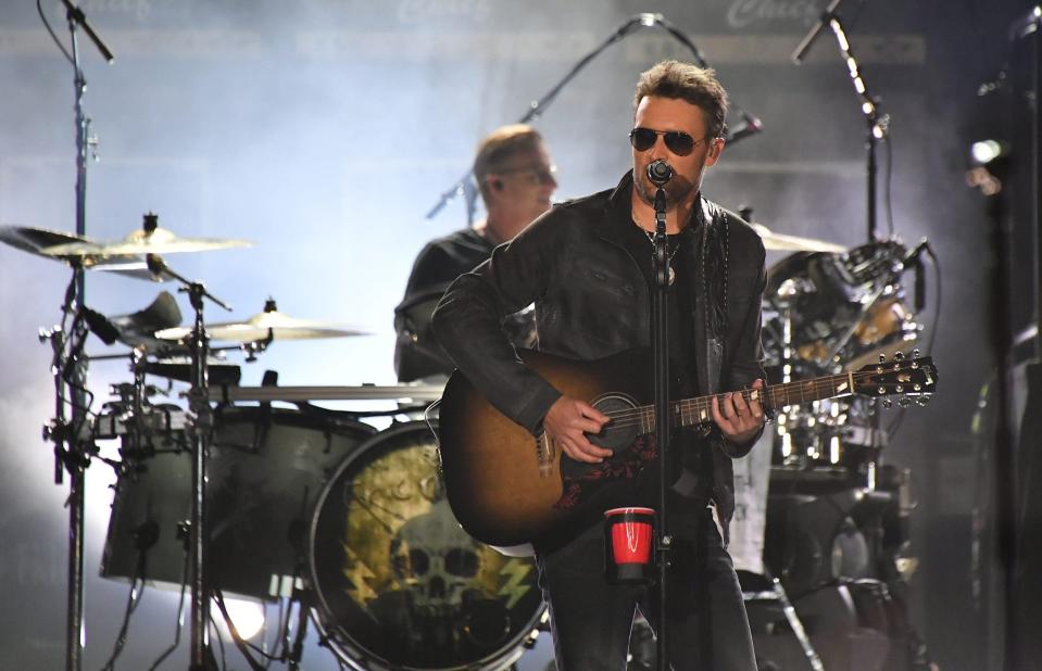 Eric Church on stage