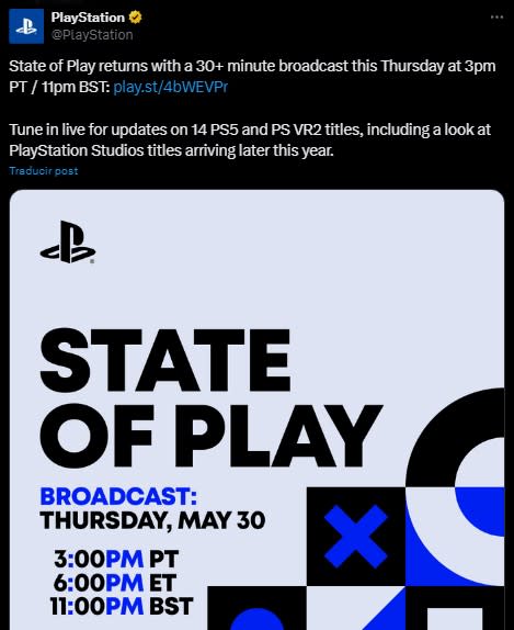 El State of Play regresa mañana con muchos anuncios