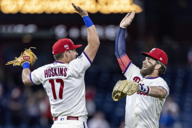 Phillies 4, Padres 3: The Philadelphia Phillies are going to the