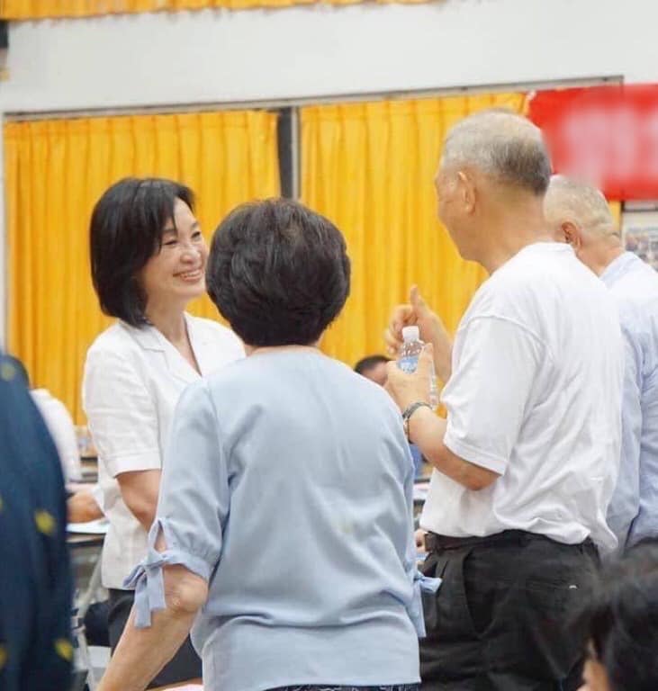 國民黨高雄市長參選人柯志恩指出，人口老化問題不分鄉村都市，城市的帶領者應進行通盤規劃。（記者吳文欽翻攝）