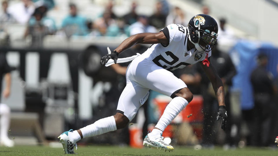 Cornerback Jalen Ramsey and the Jacksonville Jaguars host the Tennessee Titans on Thursday night. (AP)