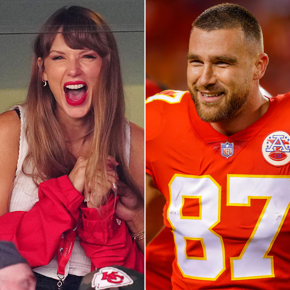 Taylor Swift dating rumors boost Travis Kelce jersey sales - Deseret News