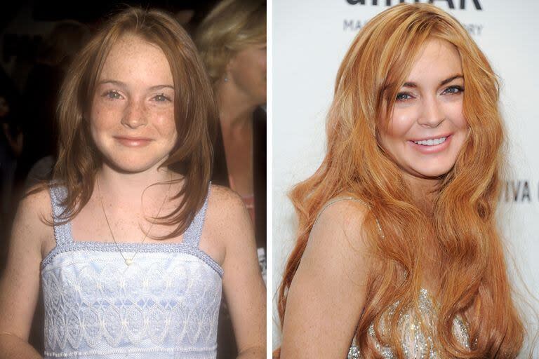 El antes y el después de Lindsay Lohan, la niña mimada de Disney