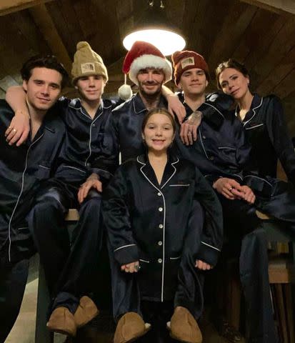 <p>David Beckham/Instagram</p> The Beckham Family