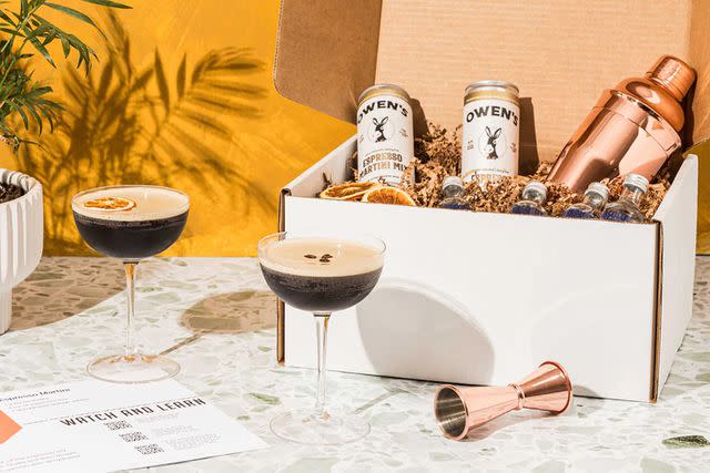 OWEN'S ESPRESSO MARTINI MIX NON-ALCOHOLIC COCKTAIL MIXER 4PK CANS