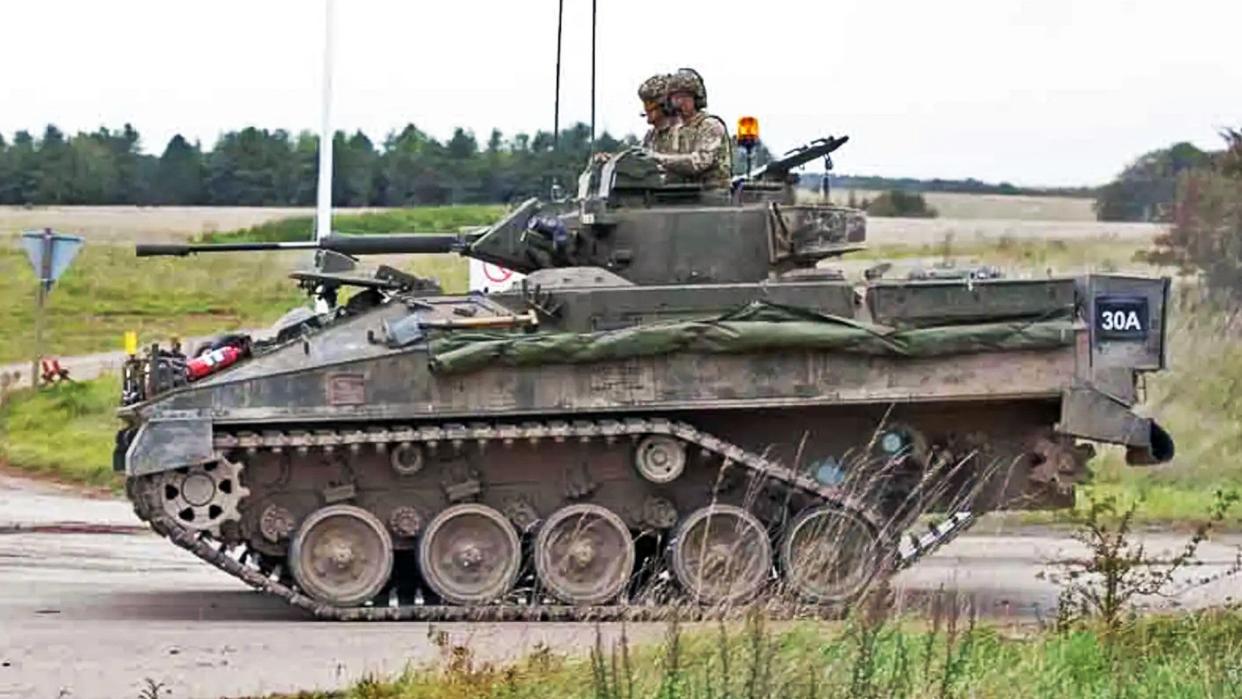 Warrior Fighting Vehicle Half Track