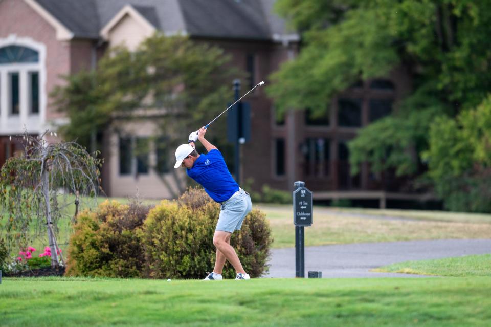 St. Xavier's Michael Stagnaro was the Miami Whitewater sectional champion after shooting a 71.