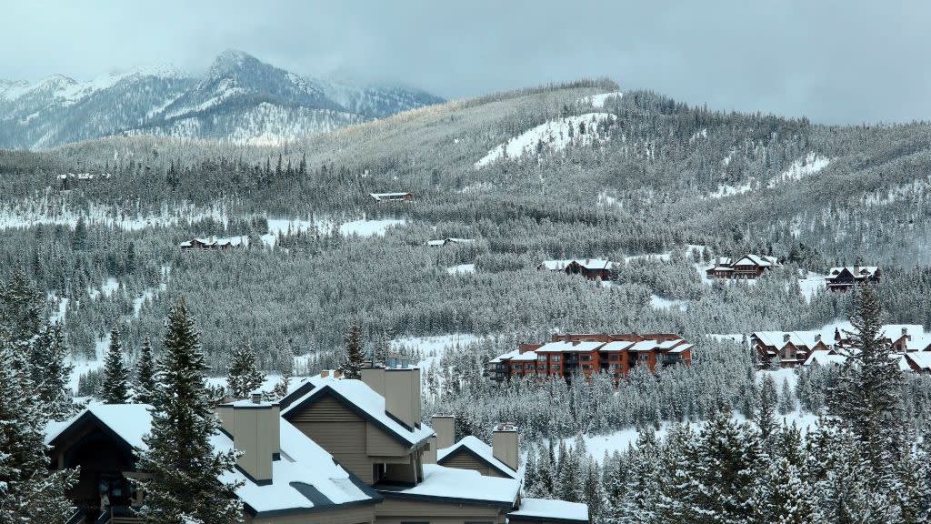 big sky ski resort in south central montana