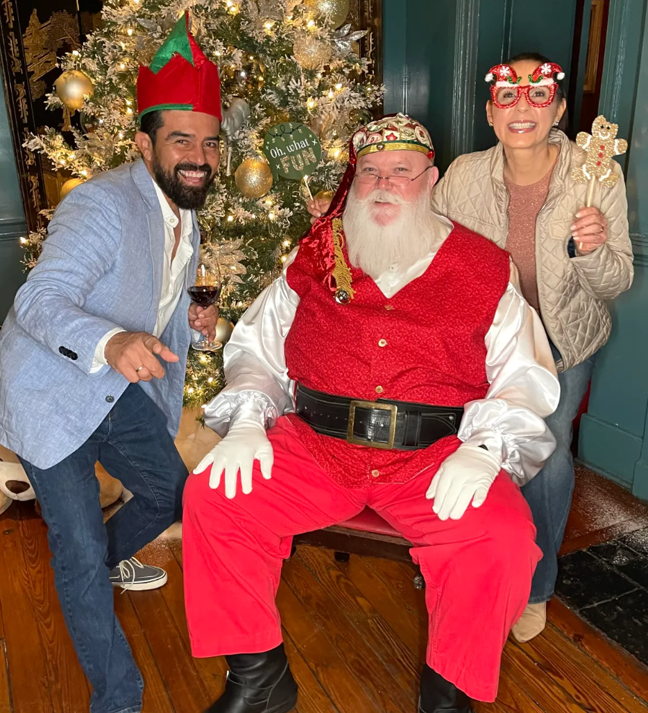 Children of all ages share their wish lists with Santa.