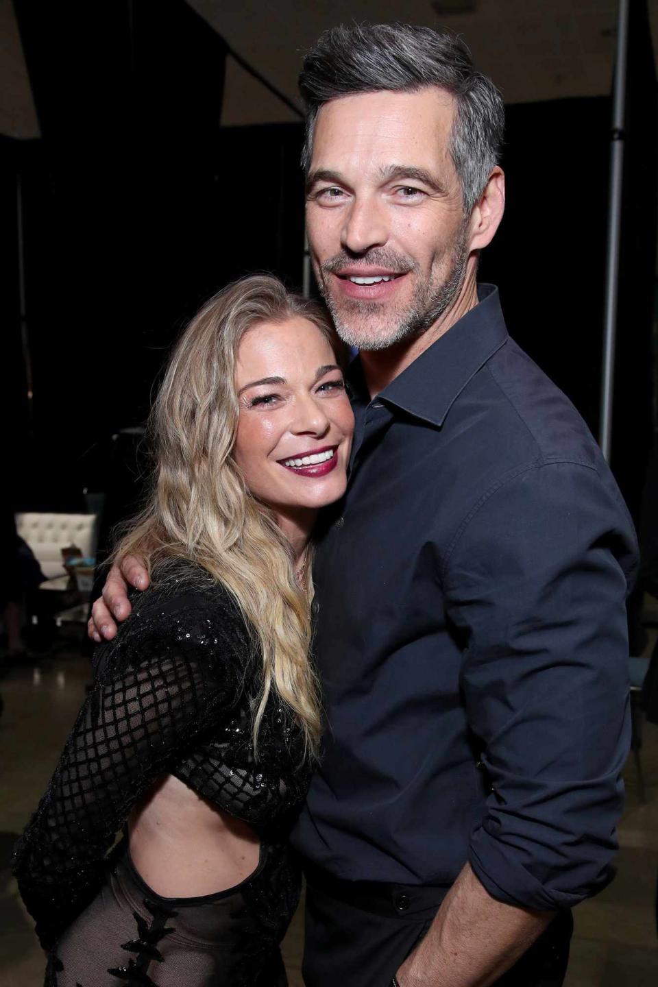 LeAnn Rimes and Eddie Cibrian attend MusiCares Person of the Year honoring Aerosmith at West Hall at Los Angeles Convention Center on January 24, 2020 in Los Angeles, California