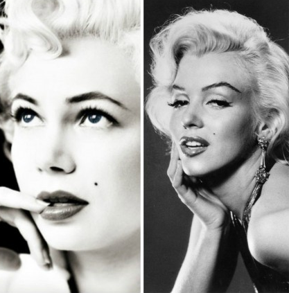 Michelle Williams as Marilyn Monroe