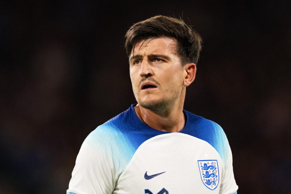 Maguire scored an own goal against Scotland but Southgate remains as strong as ever in his stance  (The FA via Getty Images)