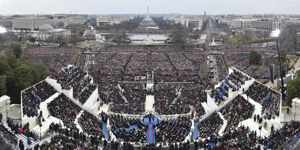 Federal prosecutors are investigating whether donations made to Trump's inauguration were made by foreigners. (Photo: ASSOCIATED PRESS)