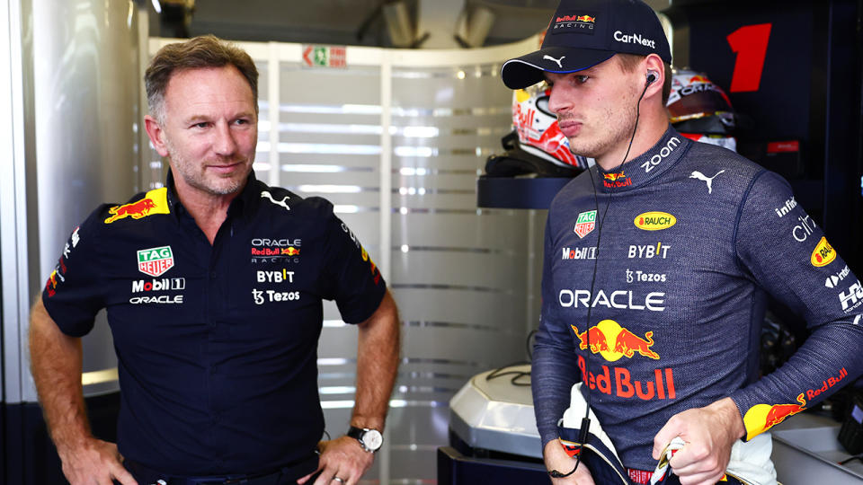 F1 2022: Max Verstappen caught in major Red Bull controversy - Yahoo Sport
