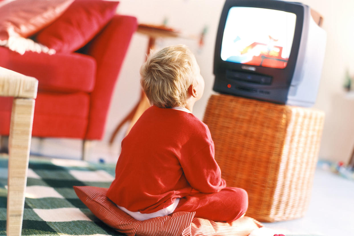 Boy Watching Television Getty Images/Hans L Bonnevier, Johner