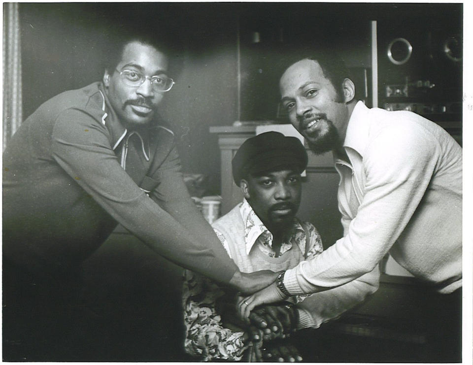 (L-R) Kenny Gamble, Leon Huff and Thom Bell