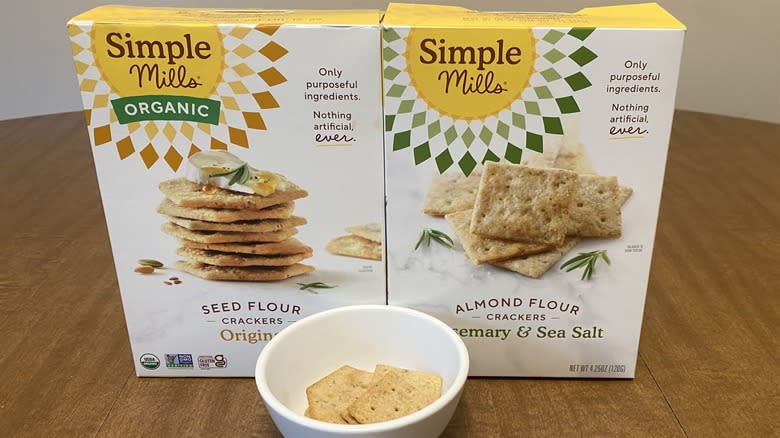 Two Simple Mills cracker varieties