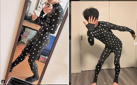 Zozosuit owners take to Instagram to show off their spots - Credit: Instagram