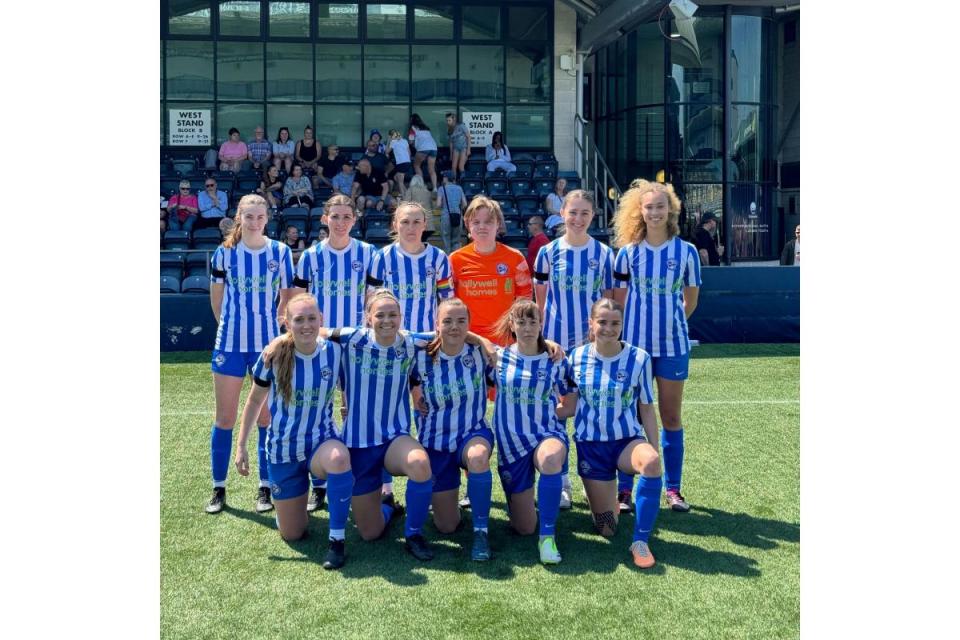 City secured promotion to the National League with a 3-0 win over Shifnal Town <i>(Image: Worcester City Women)</i>