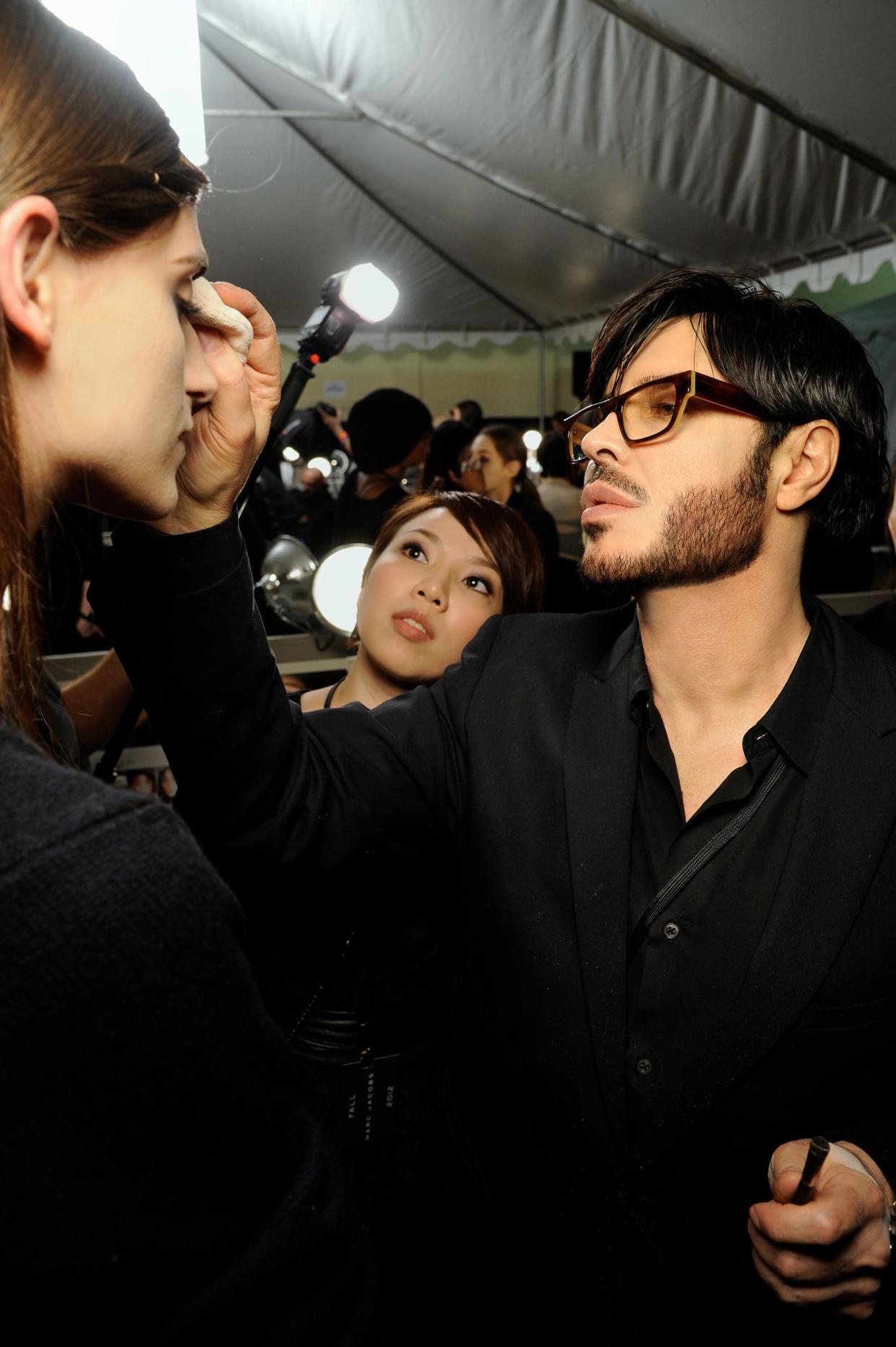 Nars backstage in 2012