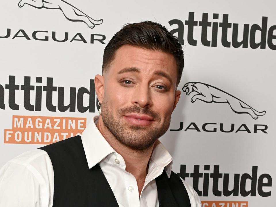 Blue singer Duncan James pictured in 2021 (Getty Images)