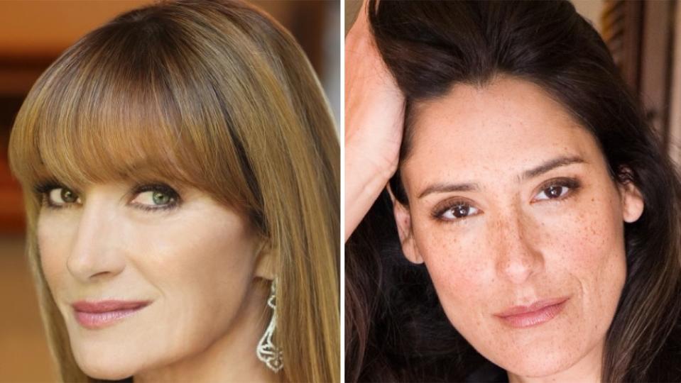 Jane Seymour and Alicia Coppola, director and star of the short film 'And You Are?'