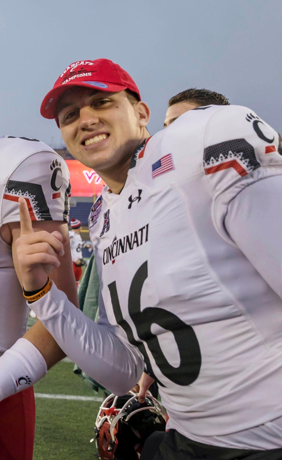 Cincinnati Bearcats quarterback John Keller on Dec. 31, 2018 in Annapolis, Md.