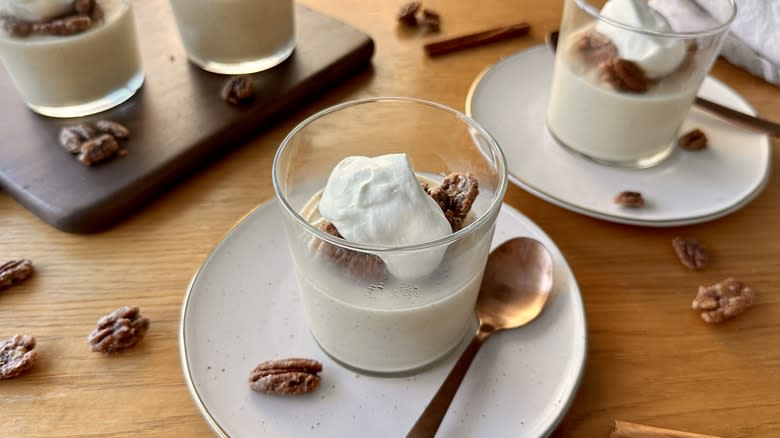 Vanilla chai spice pudding