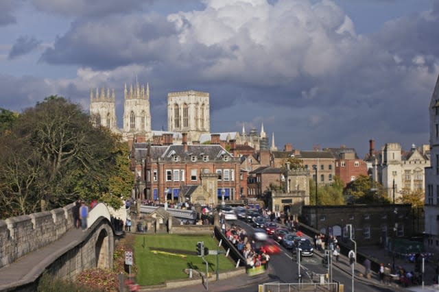 York skyline, Yorkshire, England