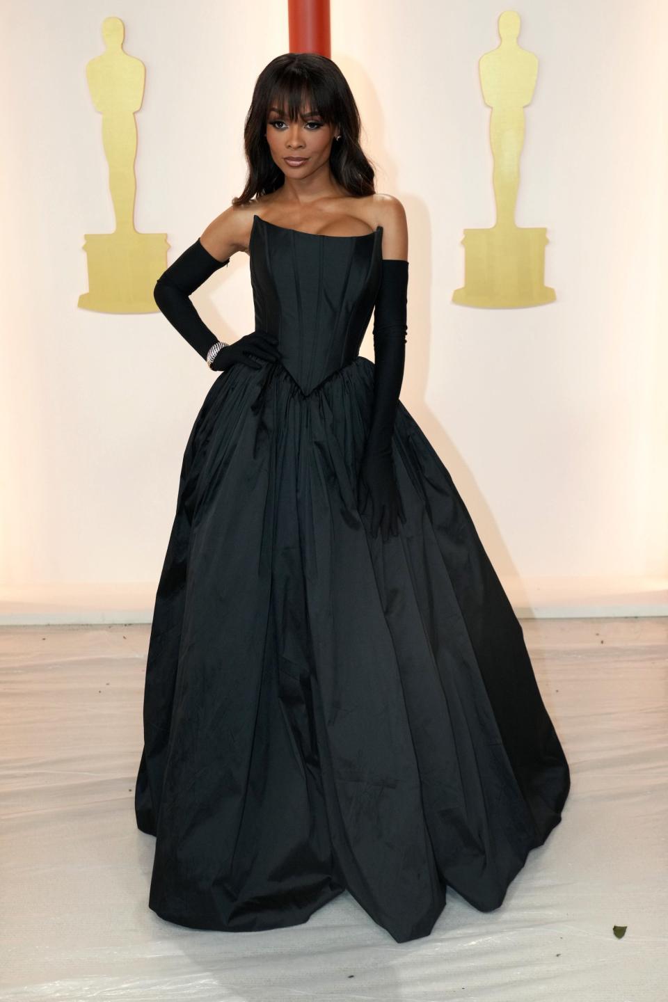 Zuri Hall attends the 2023 Academy Awards.