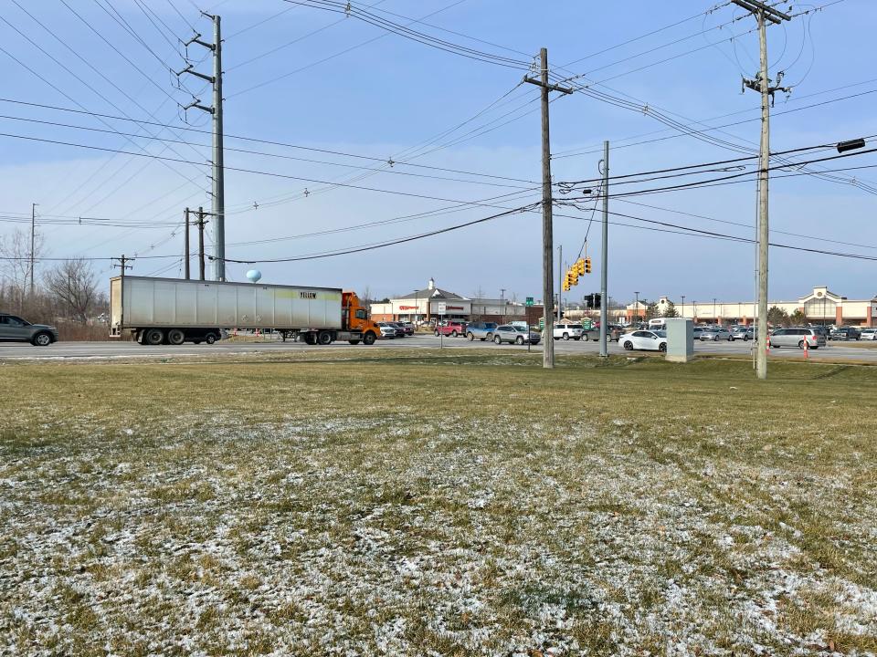 A section of Old U.S. 23 in Hartland Township, shown Tuesday, Dec. 20, 2022, will be under construction next year.