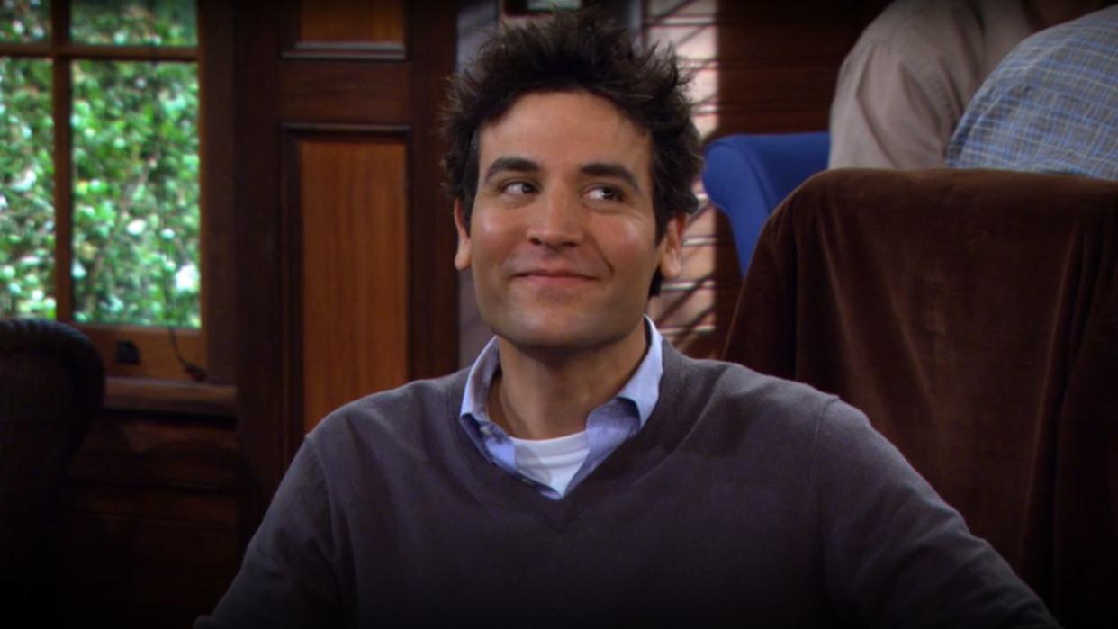  Josh Radnor as Ted Mosby on How I Met Your Mother. 