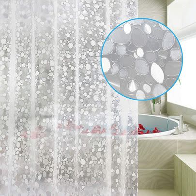 Invest in a mould-proof shower curtain