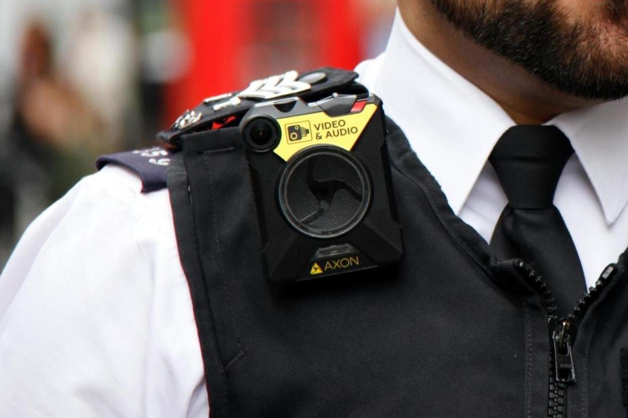 Huge roll-out: 21,000 officers have been issued with body-worn cameras: Metropolitan Police