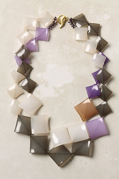 The Trend: Color-Blocked Bib Necklaces