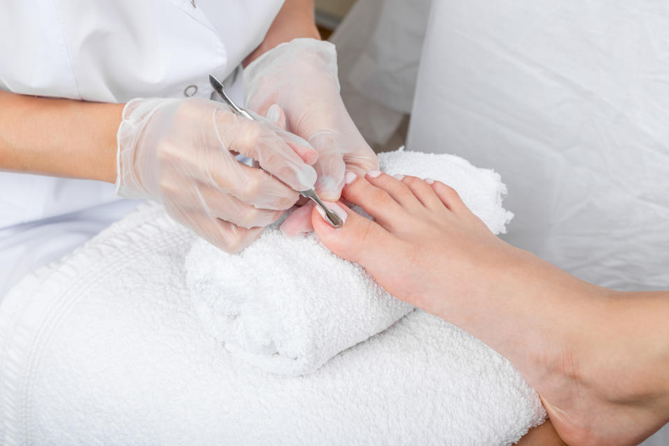 Pedicure treatment. (Getty Images)